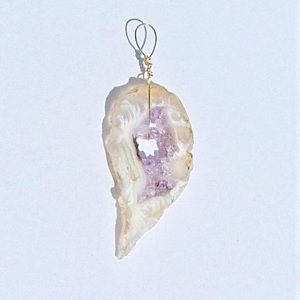 Geode Slice Necklace